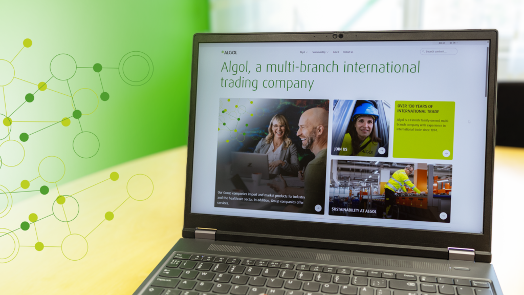 Algol Oy's website has been renewed